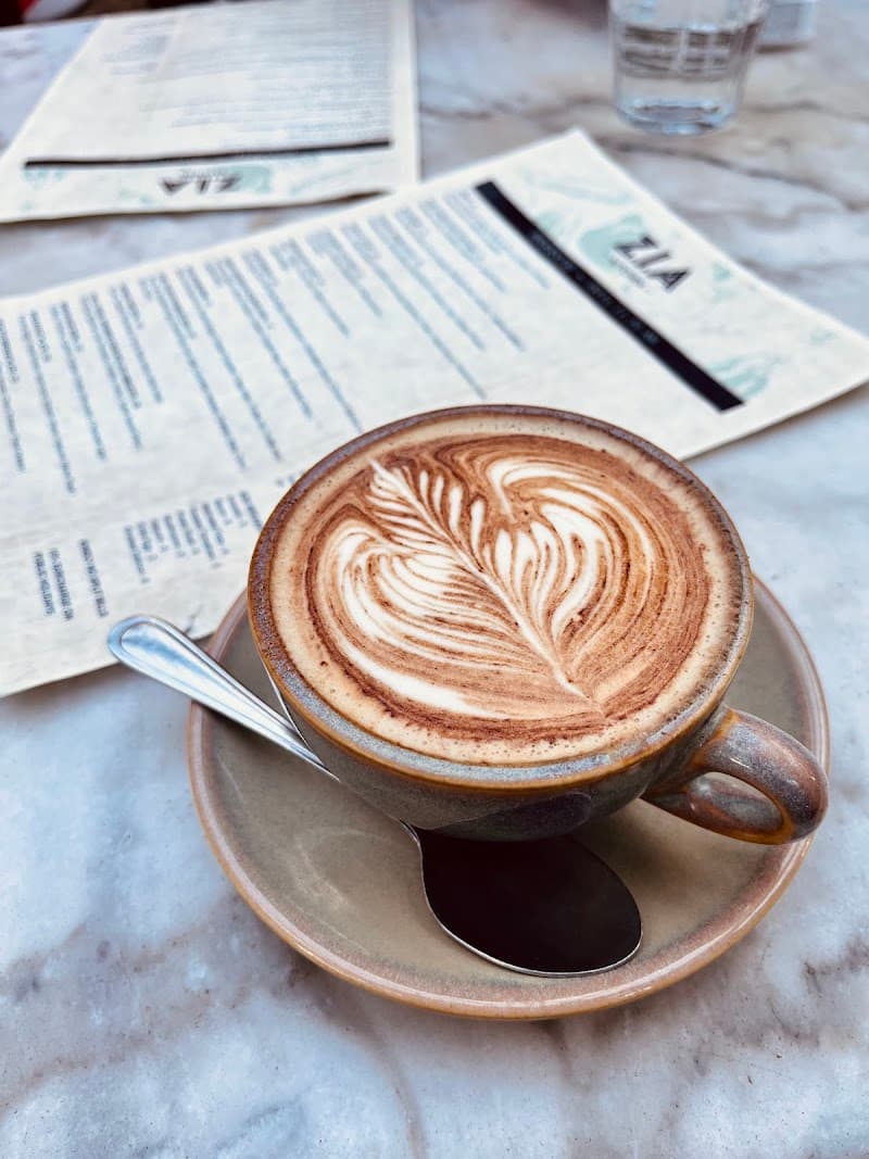 A delicious, colorful breakfast spread featuring organic ingredients at Zia Kitchen